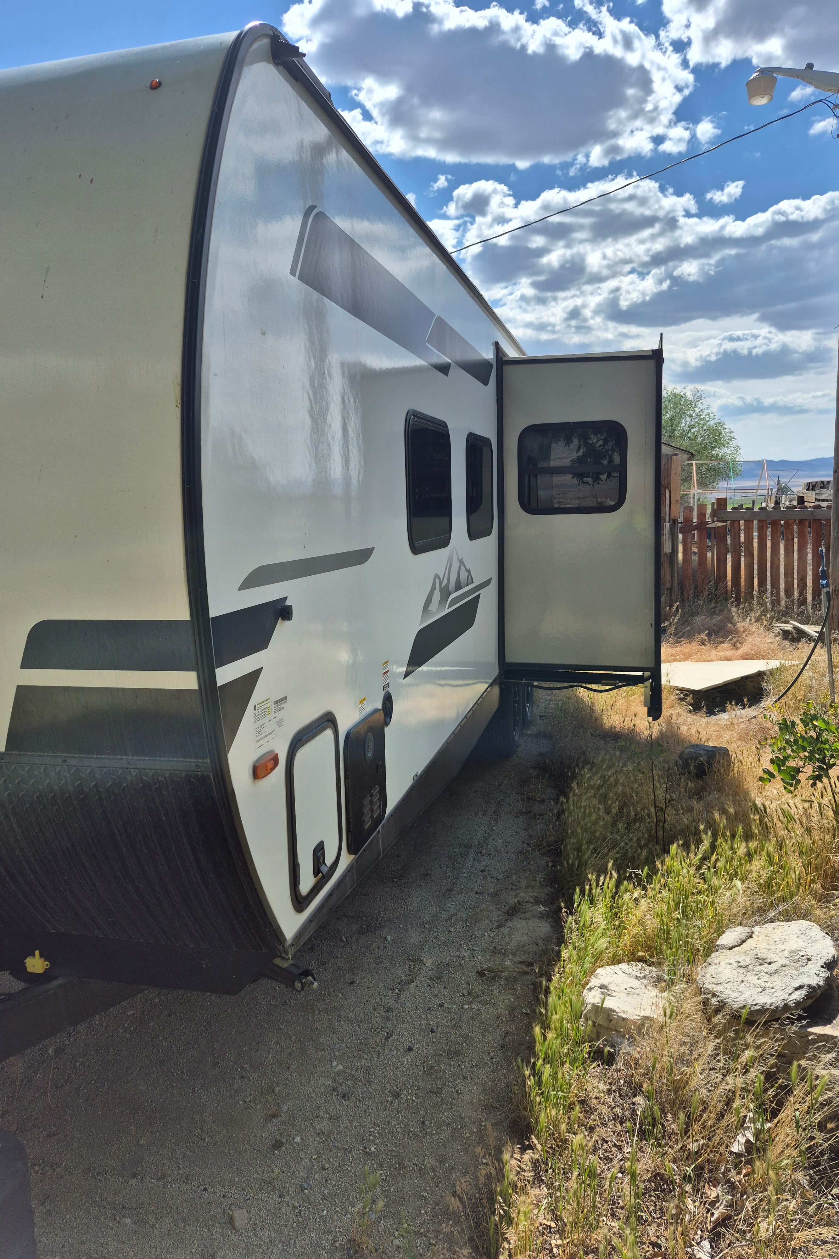 Reyes's Forest River Surveyor legend Travel Trailer