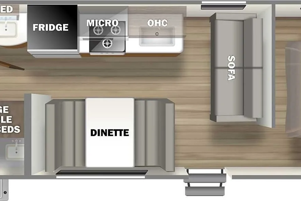 True North's 2023 Prime Time avenger 26bk Travel Trailer
