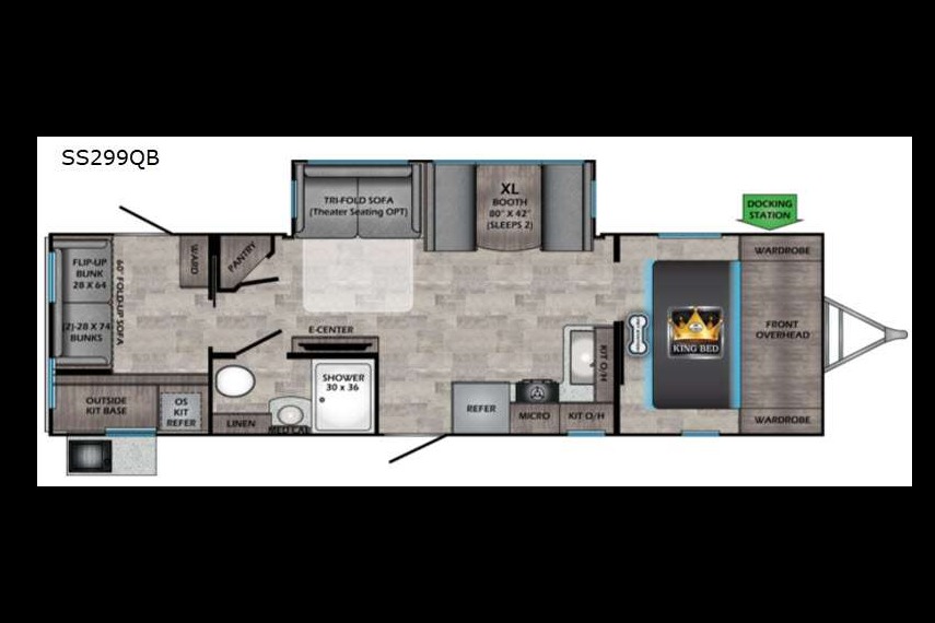 2021 Sunset Trail Bunk House Travel Trailer