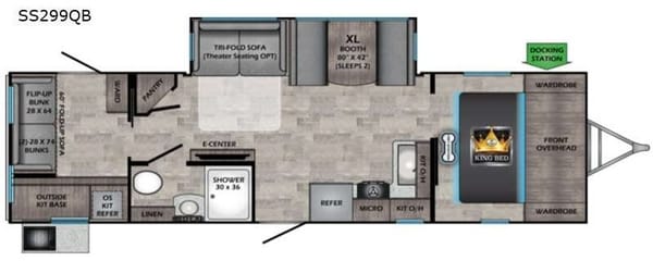 2021 Sunset Trail Bunk House Travel Trailer