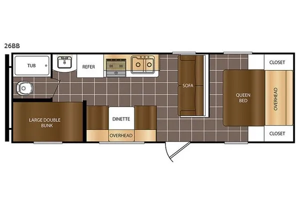 01 - 2020 - AVENGER - BUNKS - 4700lbs - SLEEPS 10
