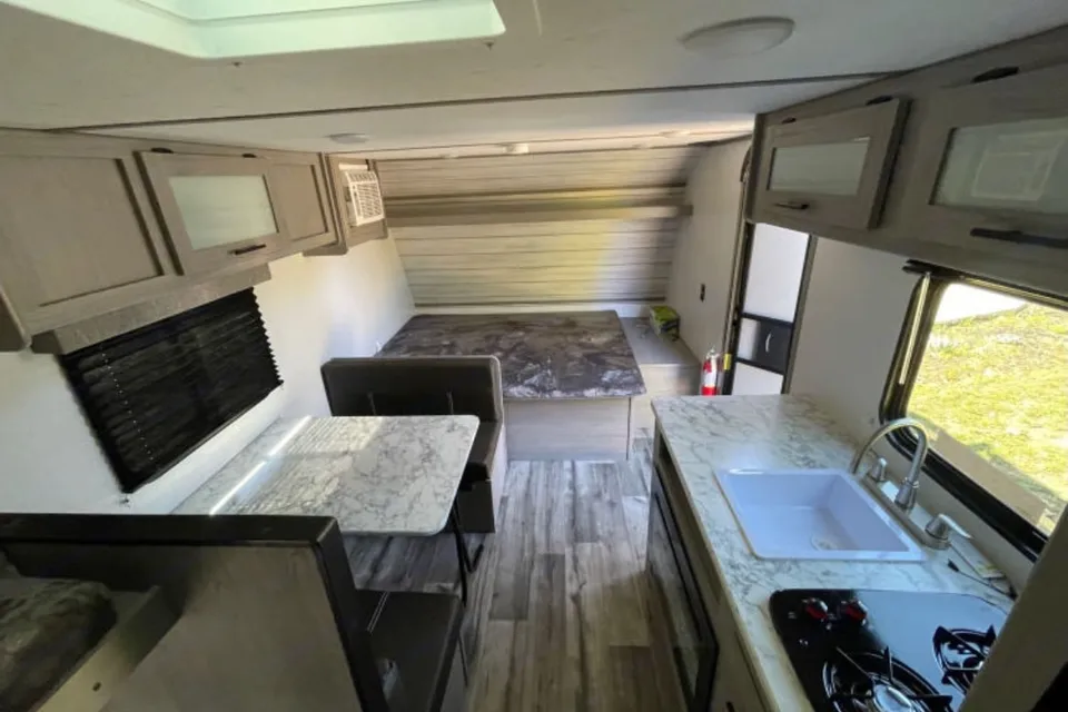 Celeste's Coleman 17 B Travel Trailer