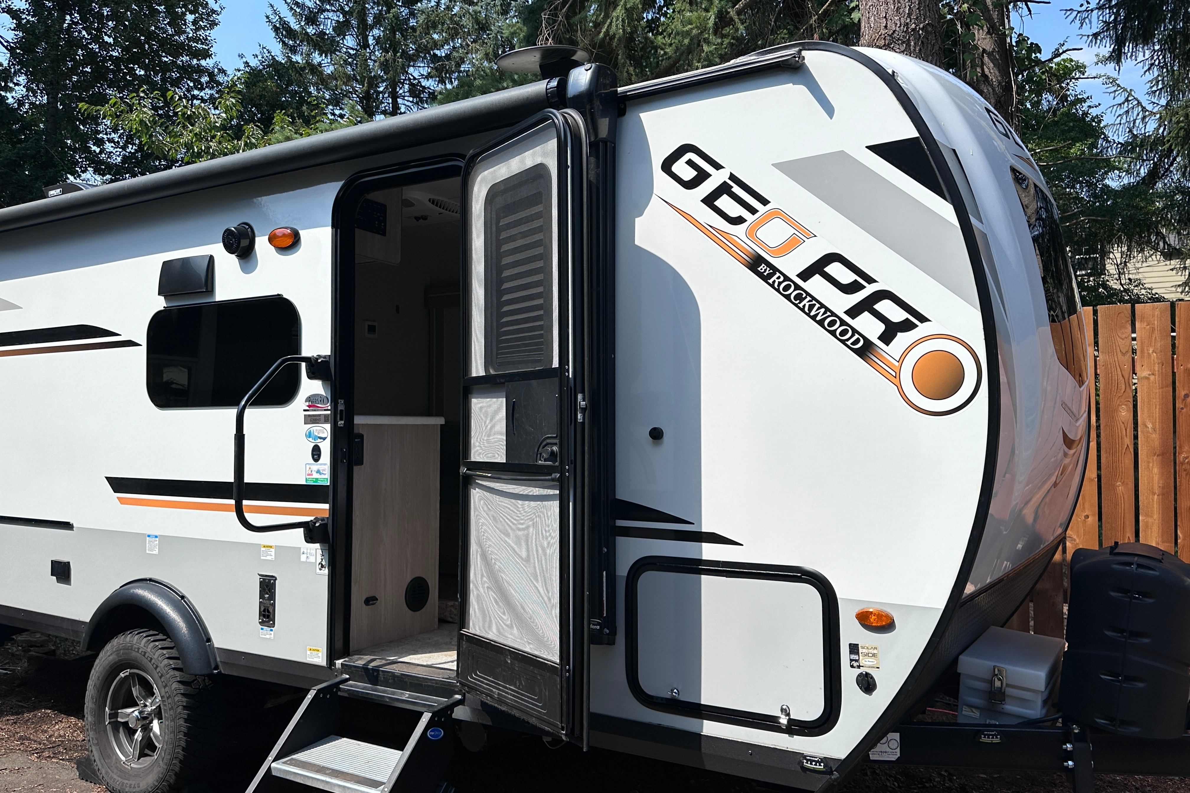 Modern, Light, and Spacious: 2021 Geo Pro Travel Trailer with Slide & Bunks