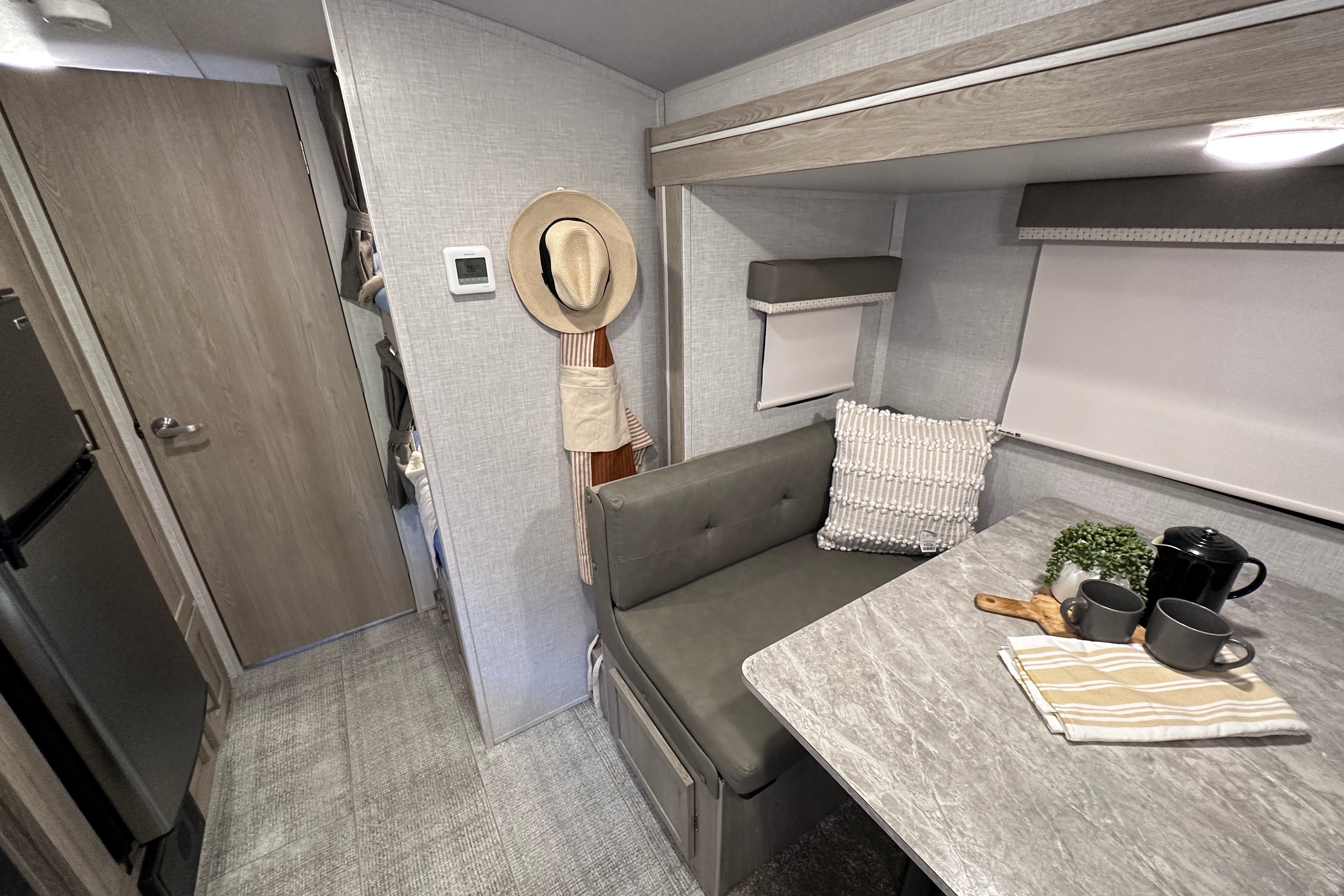 Modern, Light, and Spacious: 2021 Geo Pro Travel Trailer with Slide & Bunks