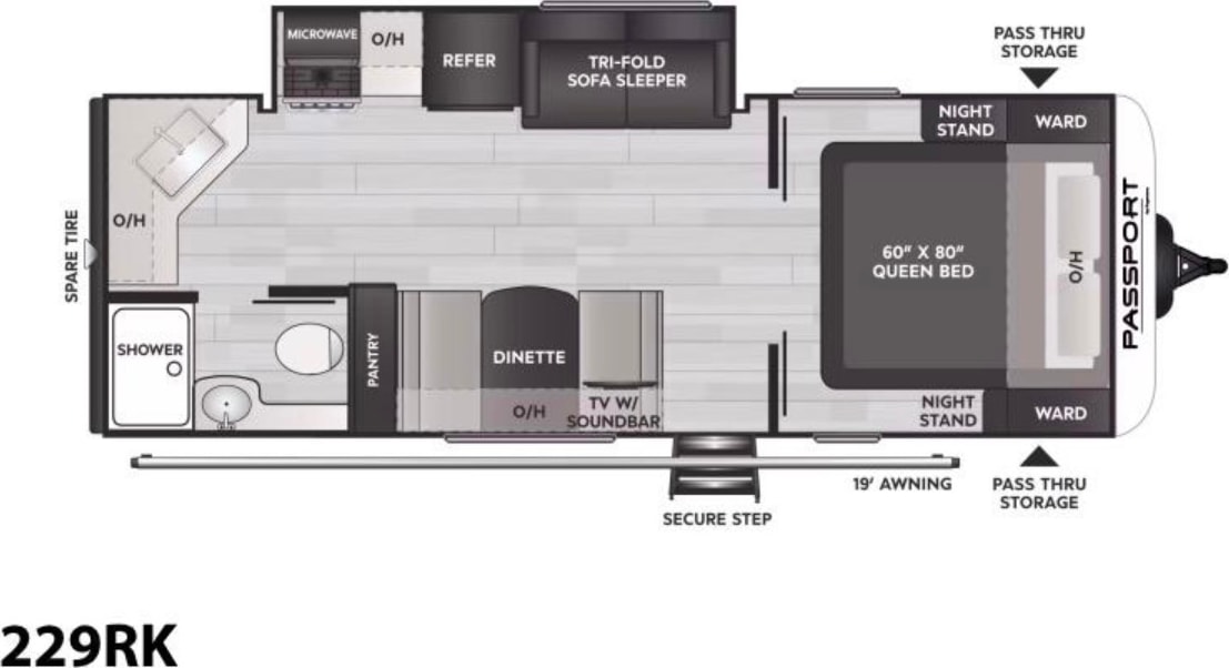 Keystone Passport Travel Trailer