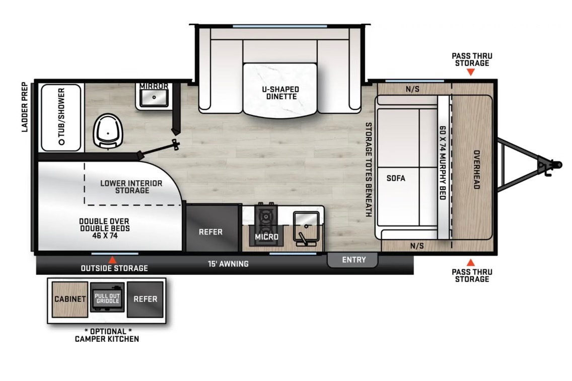 Catalina Comfort: DOC's Summit 184BHS Travel Trailer