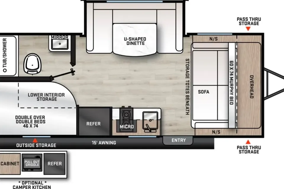 Catalina Comfort: DOC's Summit 184BHS Travel Trailer