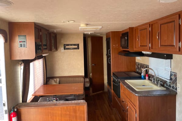 Adventure awaits travel trailer