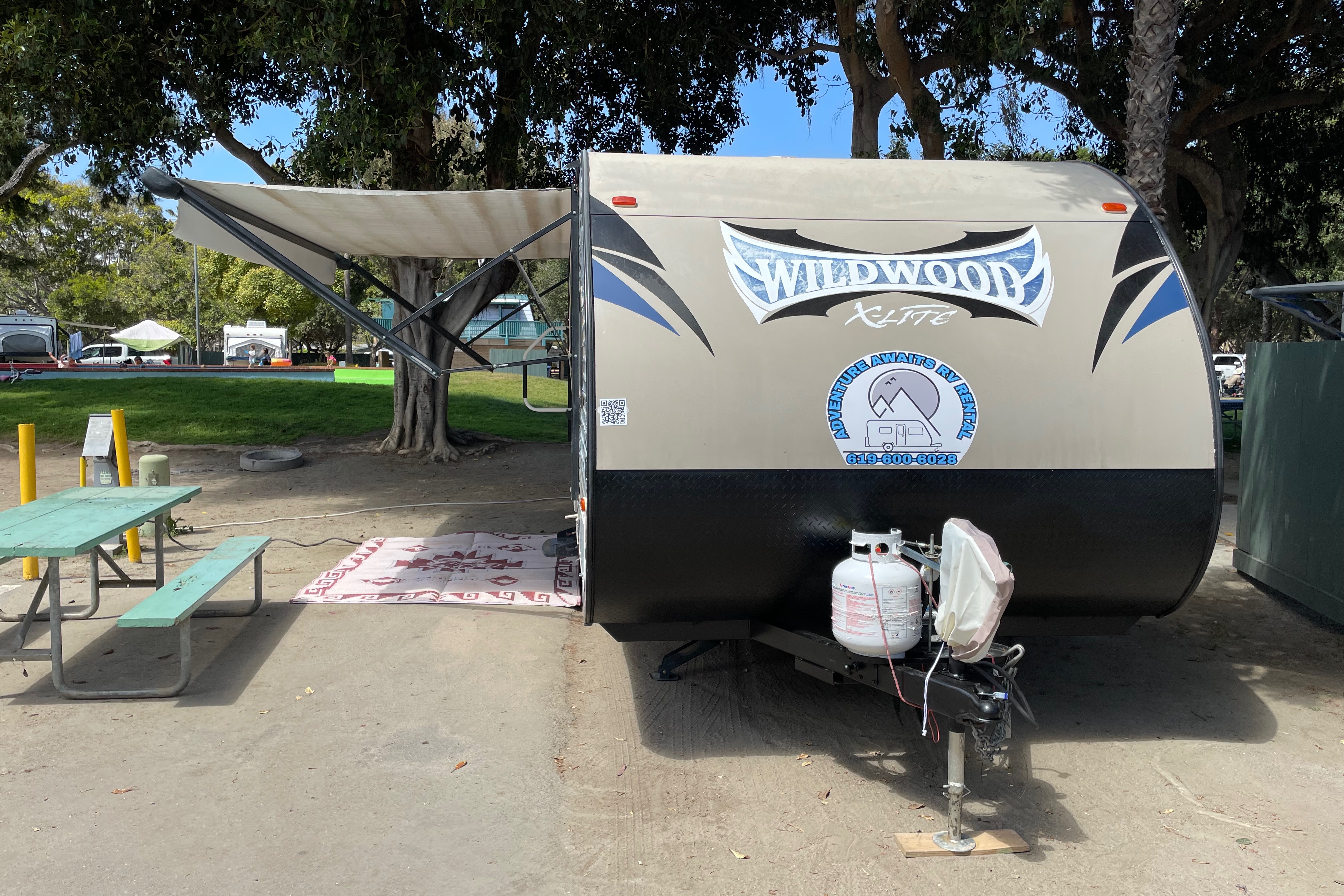 Adventure awaits travel trailer