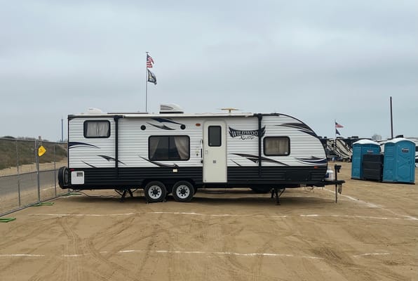 Adventure awaits travel trailer