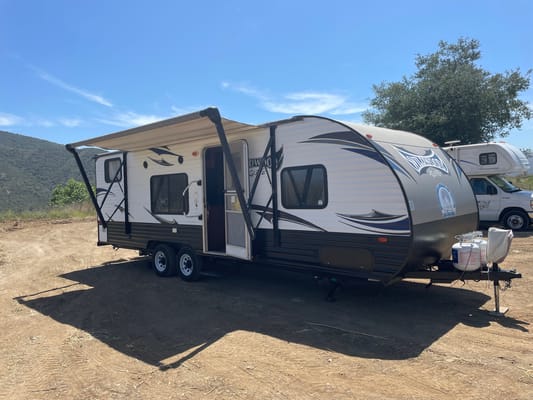 Adventure awaits travel trailer