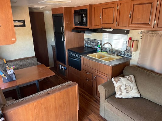 Adventure awaits travel trailer