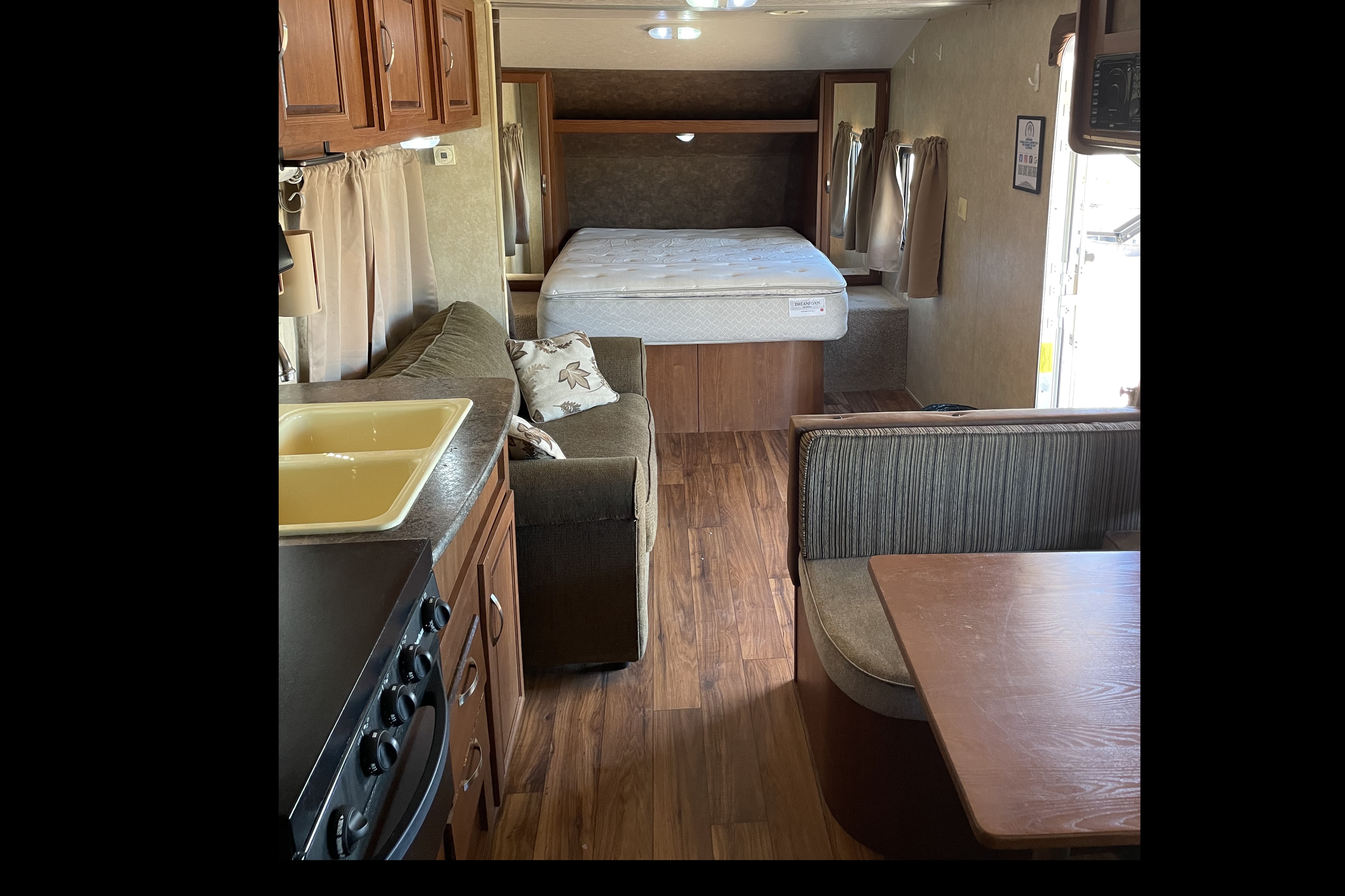 Adventure awaits travel trailer