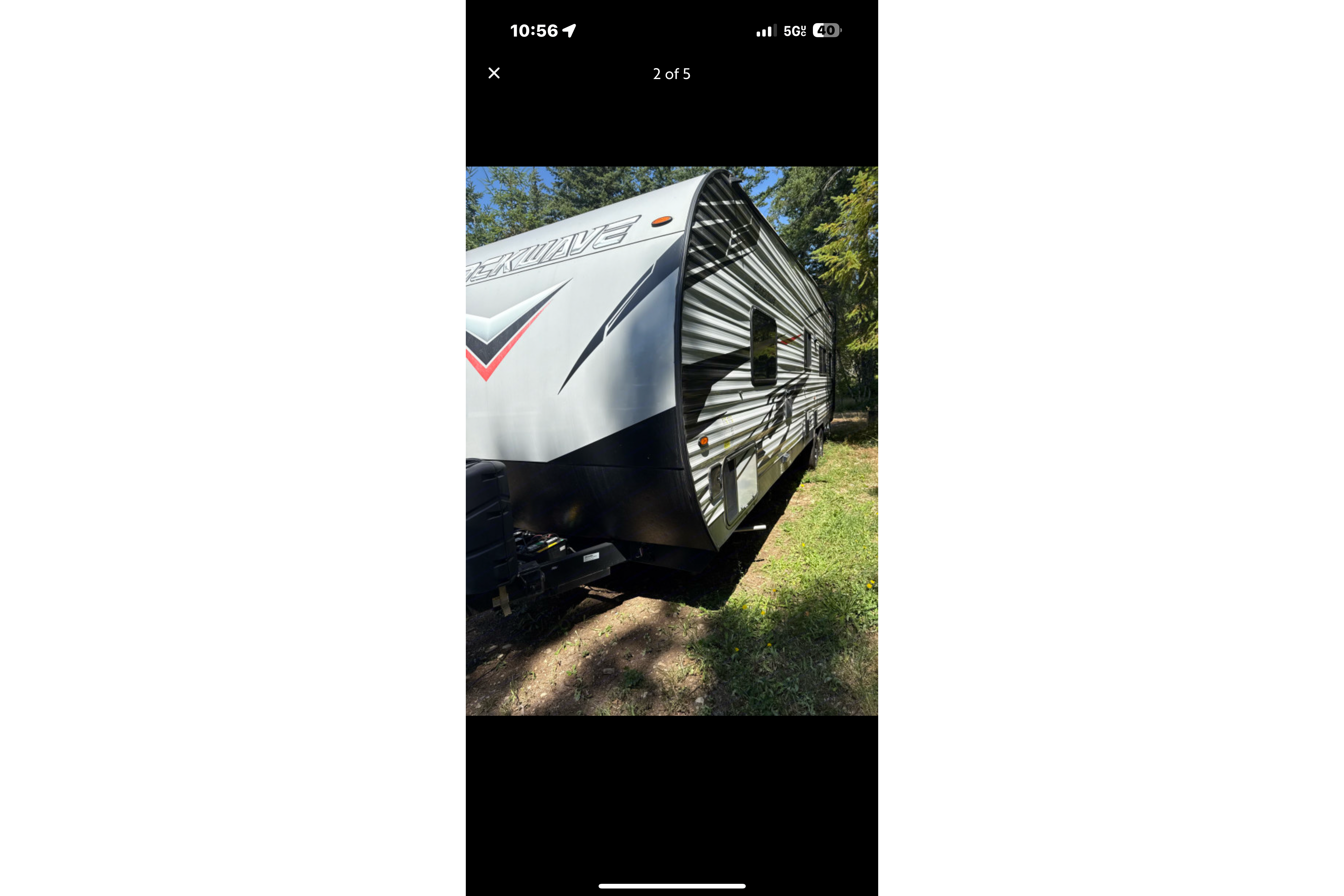 Jordan's Forest River 27rqmx Toy Hauler