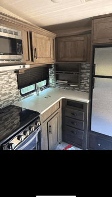 Jordan's Forest River 27rqmx Toy Hauler