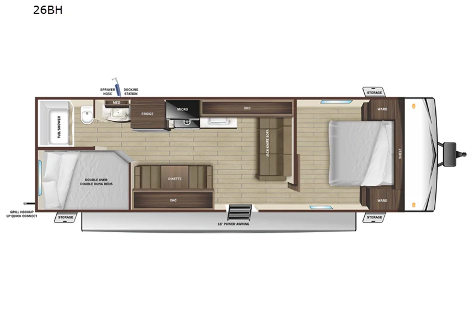 David's Highland Ridge RV Open Range 26BH Travel Trailer