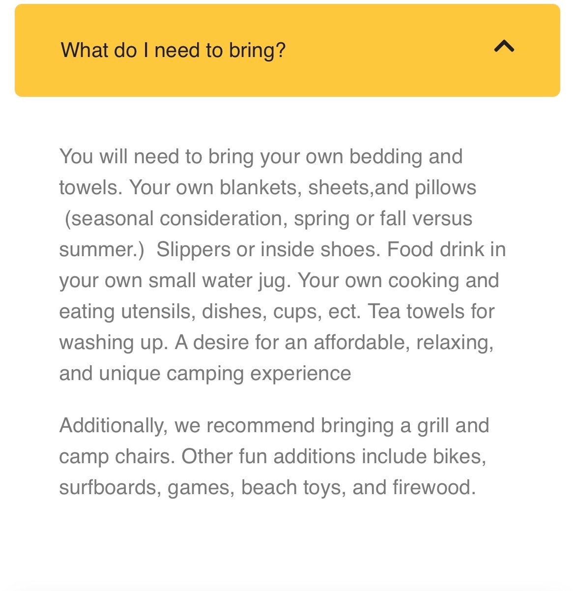 Unit #6 Lets Camp RV Rentals. Flagstaff Camping  Adventure. 