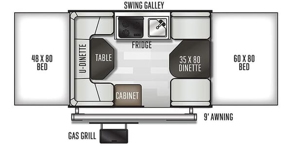 Rockwood Freedom Tent Trailer