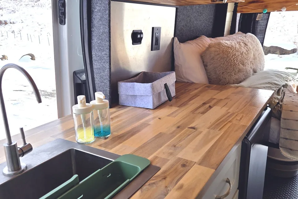 Cozy and Versatile Camper Van - Adventure Ready Ford Transit