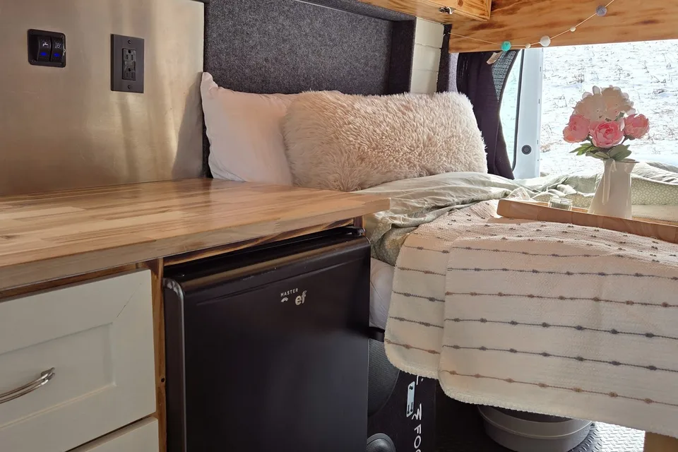 Cozy and Versatile Camper Van - Adventure Ready Ford Transit