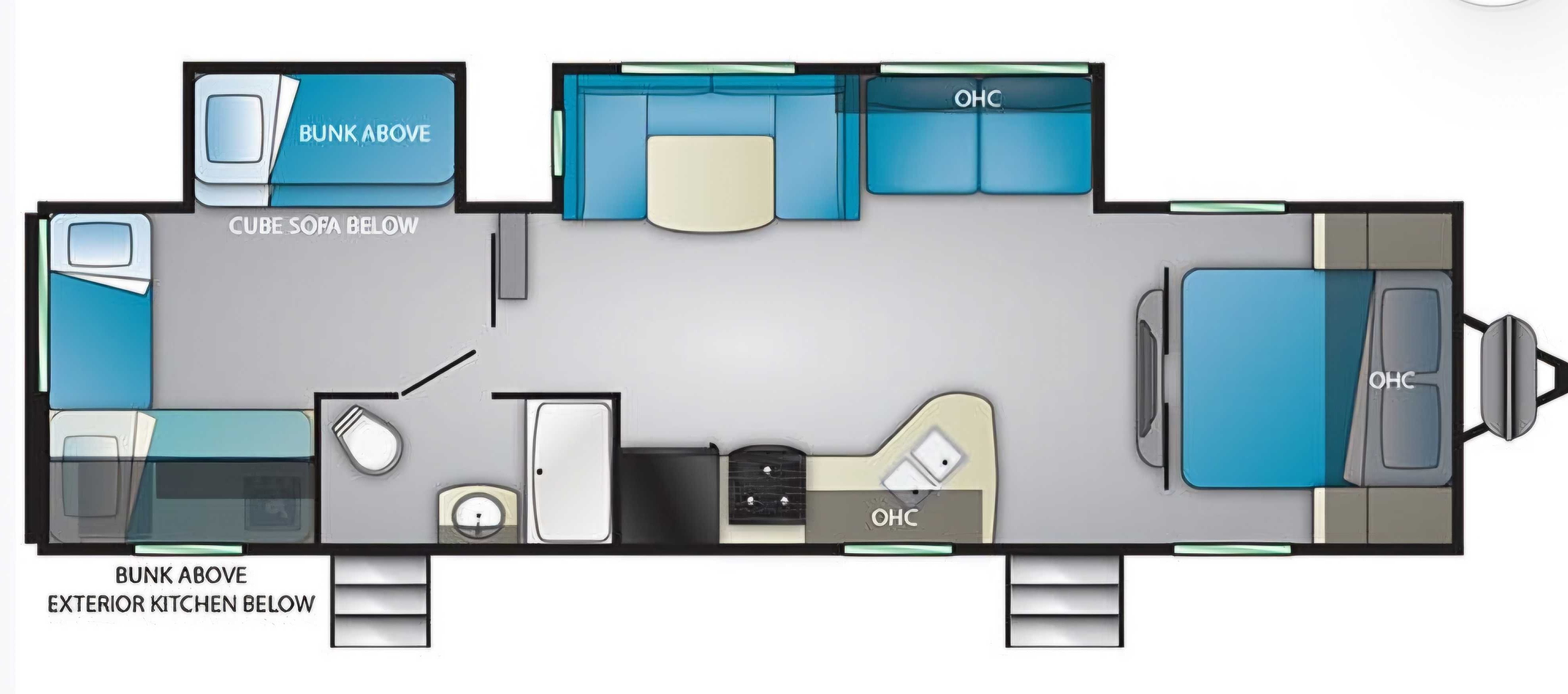 RAFO's Heartland Get Away Travel Trailer-⭐️ Bunkhouse ⭐️
