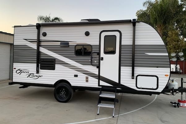 Pete and Adi's Brand New Open Range 180BHS Travel Trailer - Sleeps 5