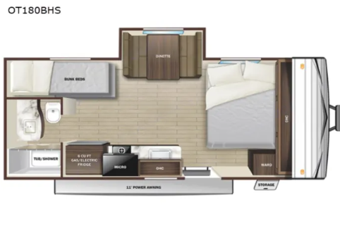 Pete and Adi's Brand New Open Range 180BHS Travel Trailer - Sleeps 5