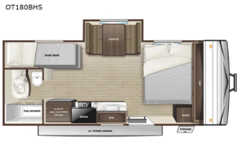 Pete and Adi's Brand New Open Range 180BHS Travel Trailer - Sleeps 5