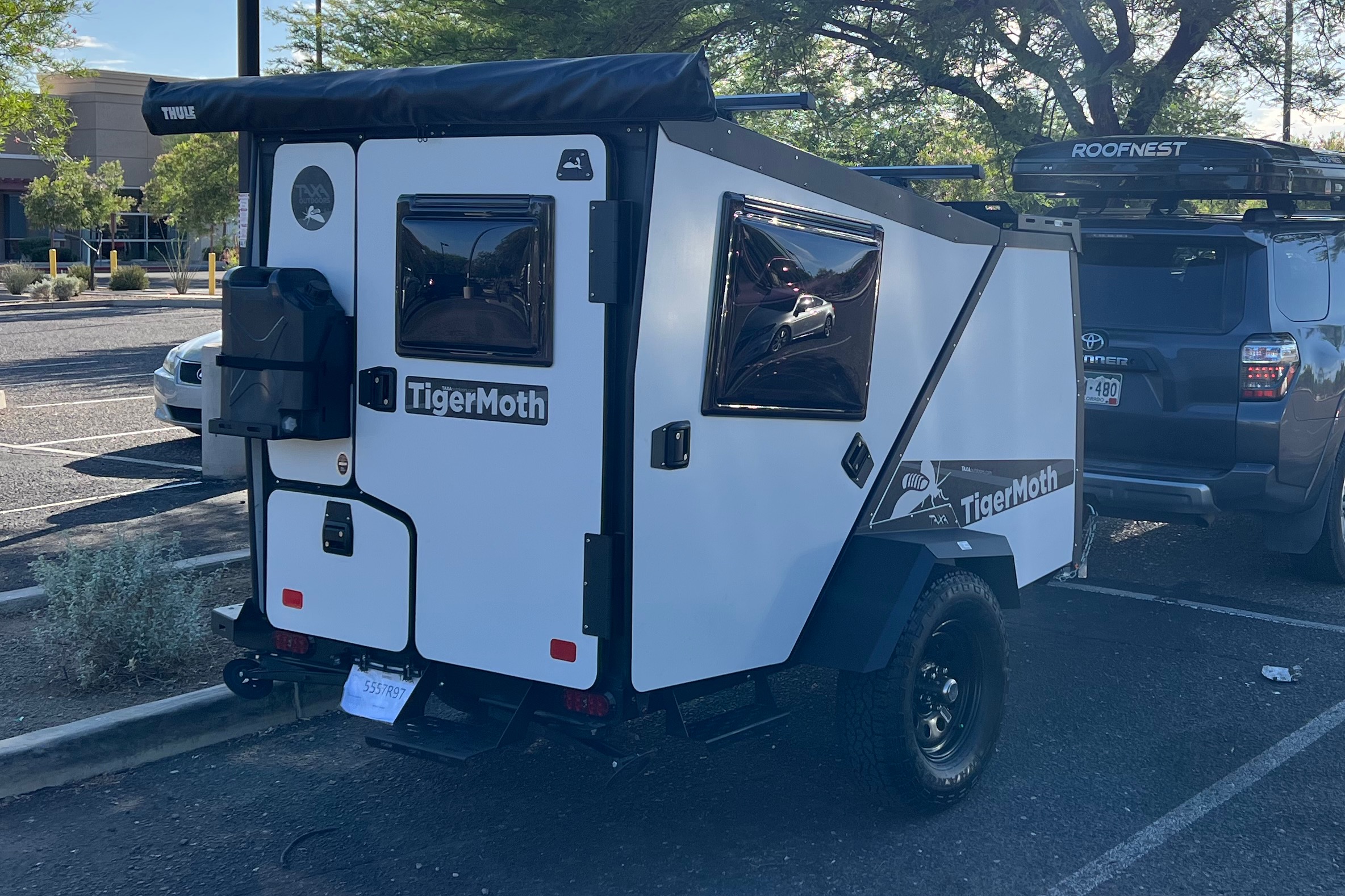 Peter's TAXA Tiger Moth Travel Trailer
