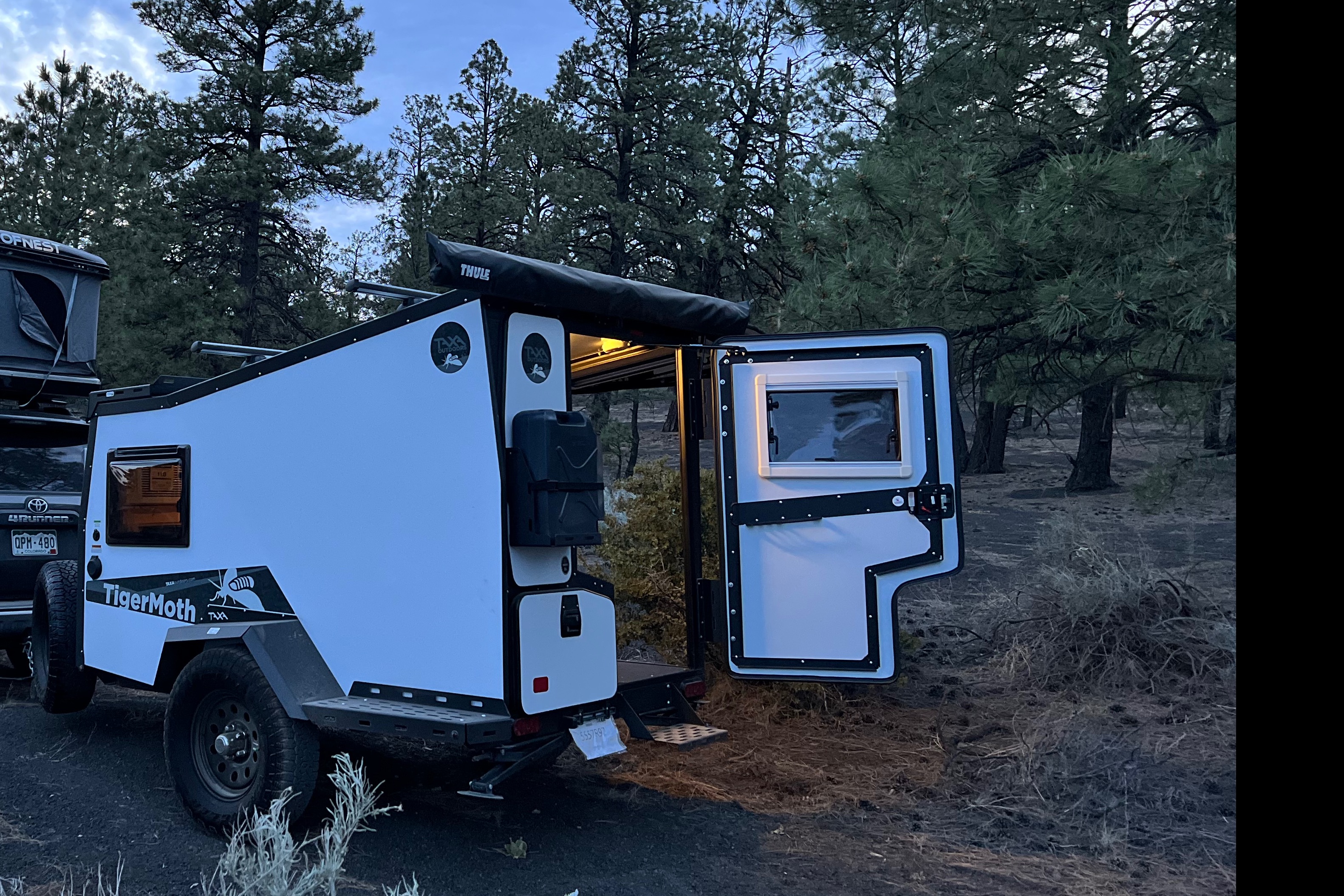Peter's TAXA Tiger Moth Travel Trailer