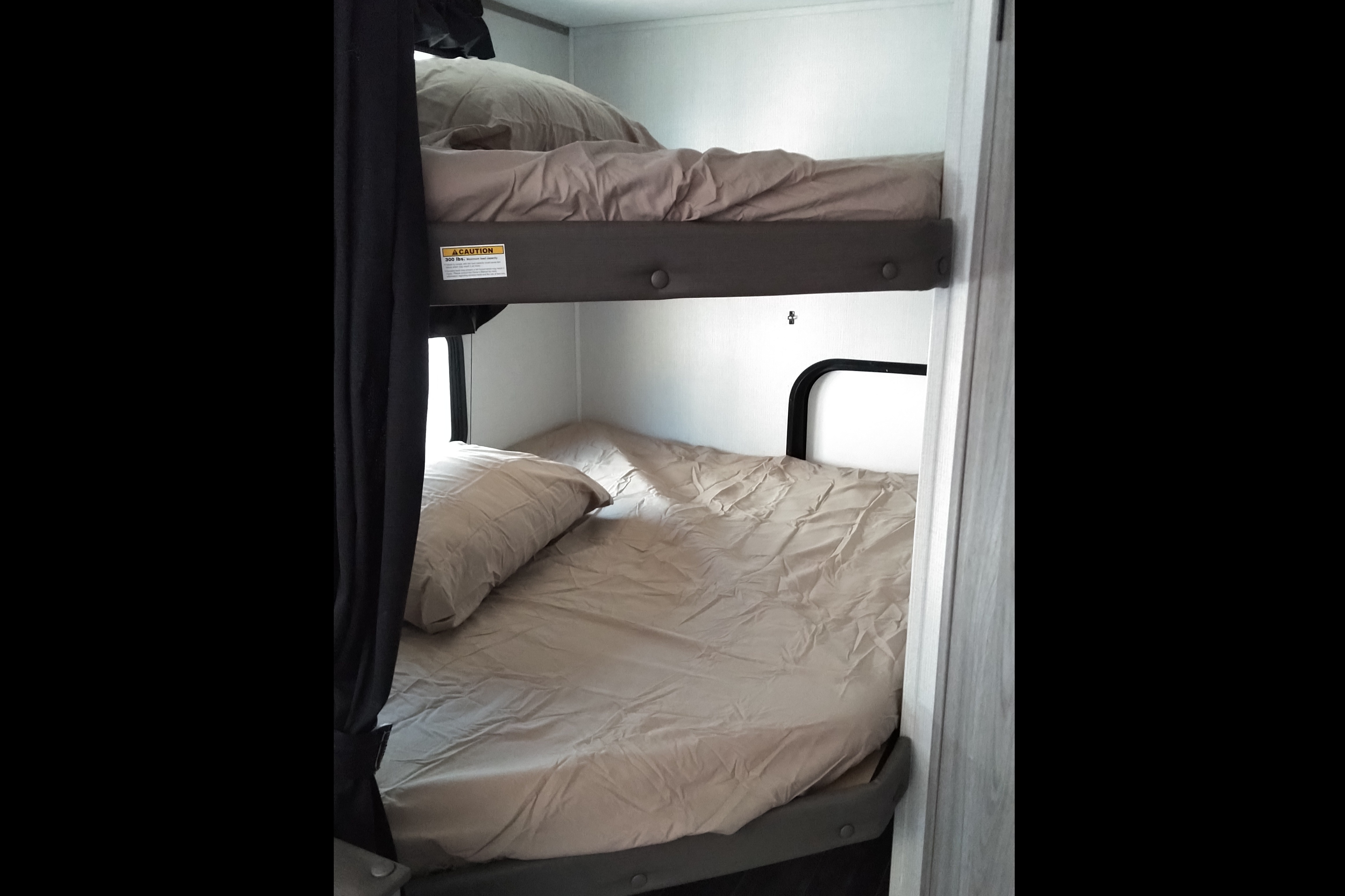 Full queen, plus 2 double bunks! Delivery available!