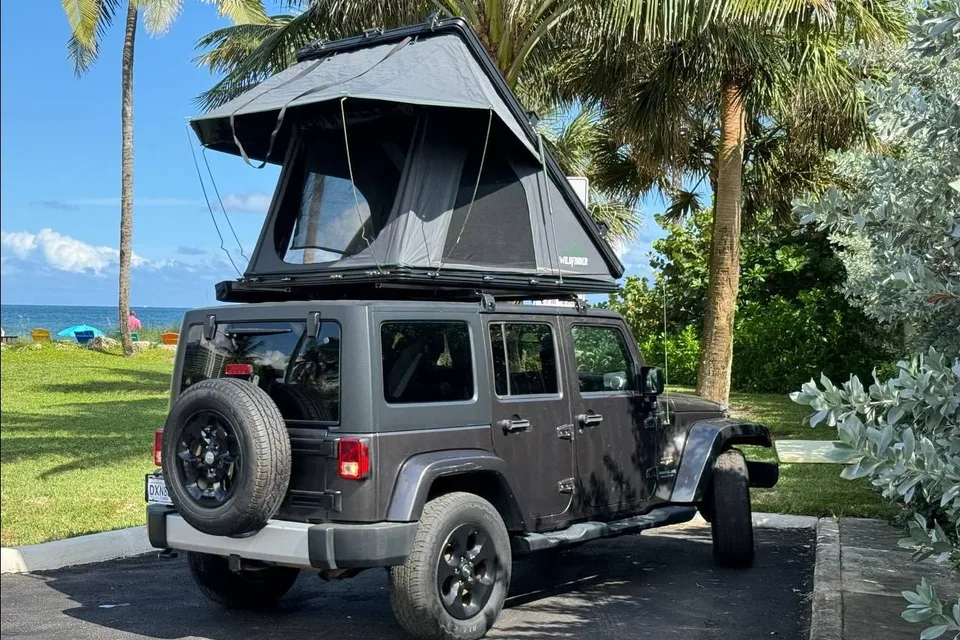 Wrangler 4x4 Rooftop Tent Adventure Camper