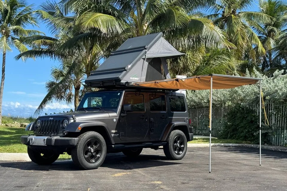 Wrangler 4x4 Rooftop Tent Adventure Camper
