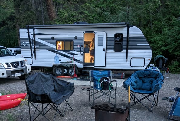Keep it Simple Camping, Open Range Travel Trailer