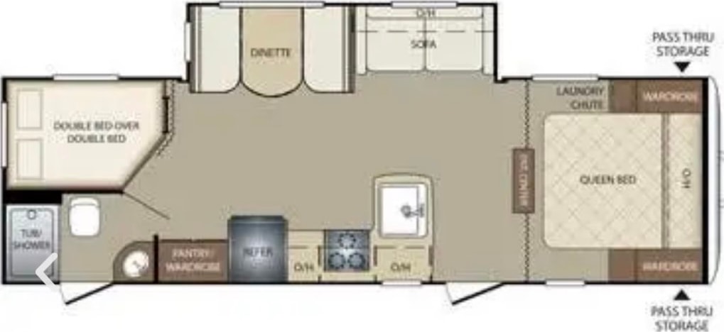 Sleeps 10 Keystone Bullet Ultralight Travel Trailer