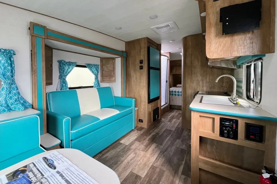 Austin's Gulf Stream Vintage cruiser Travel Trailer