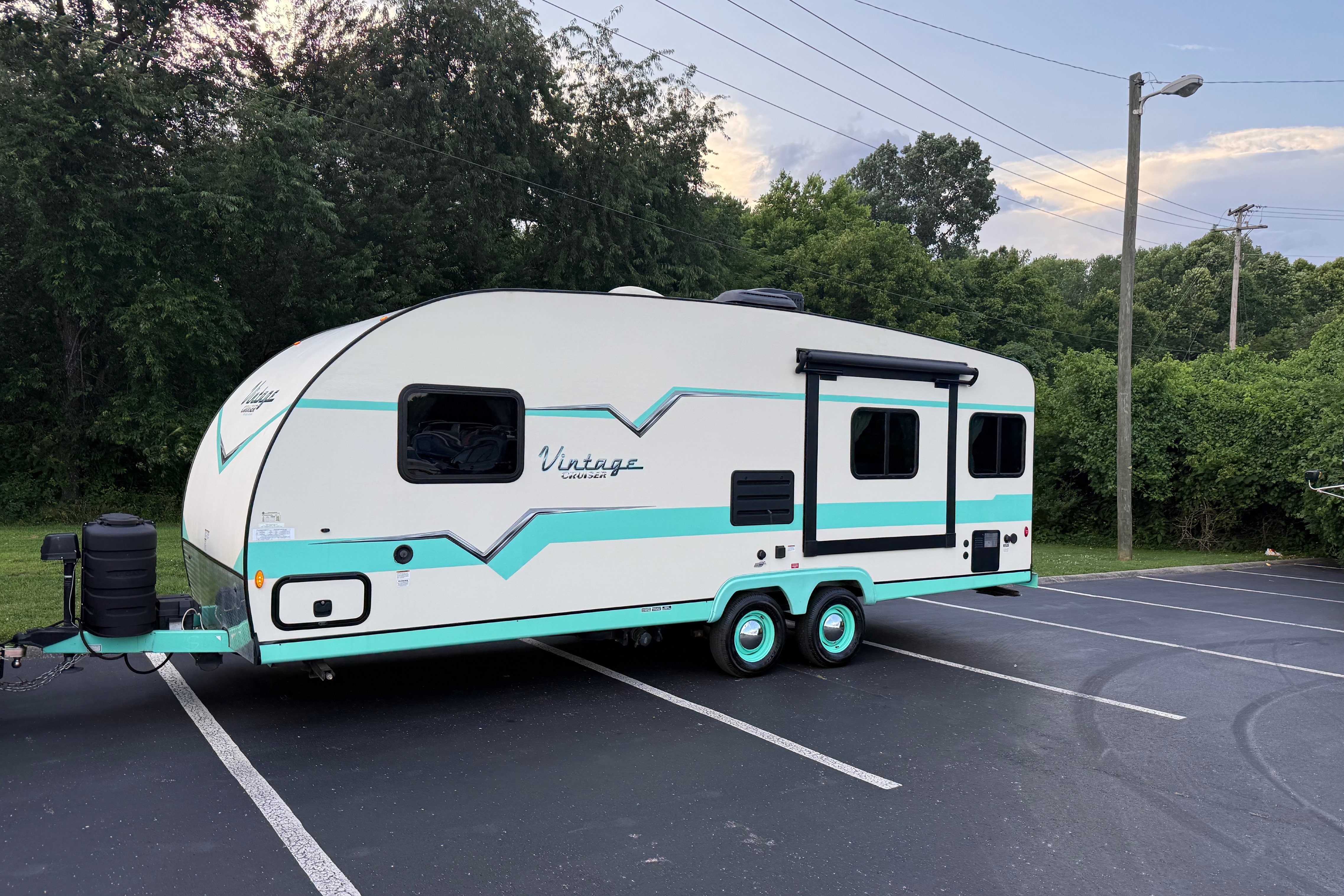 Austin's Gulf Stream Vintage cruiser Travel Trailer