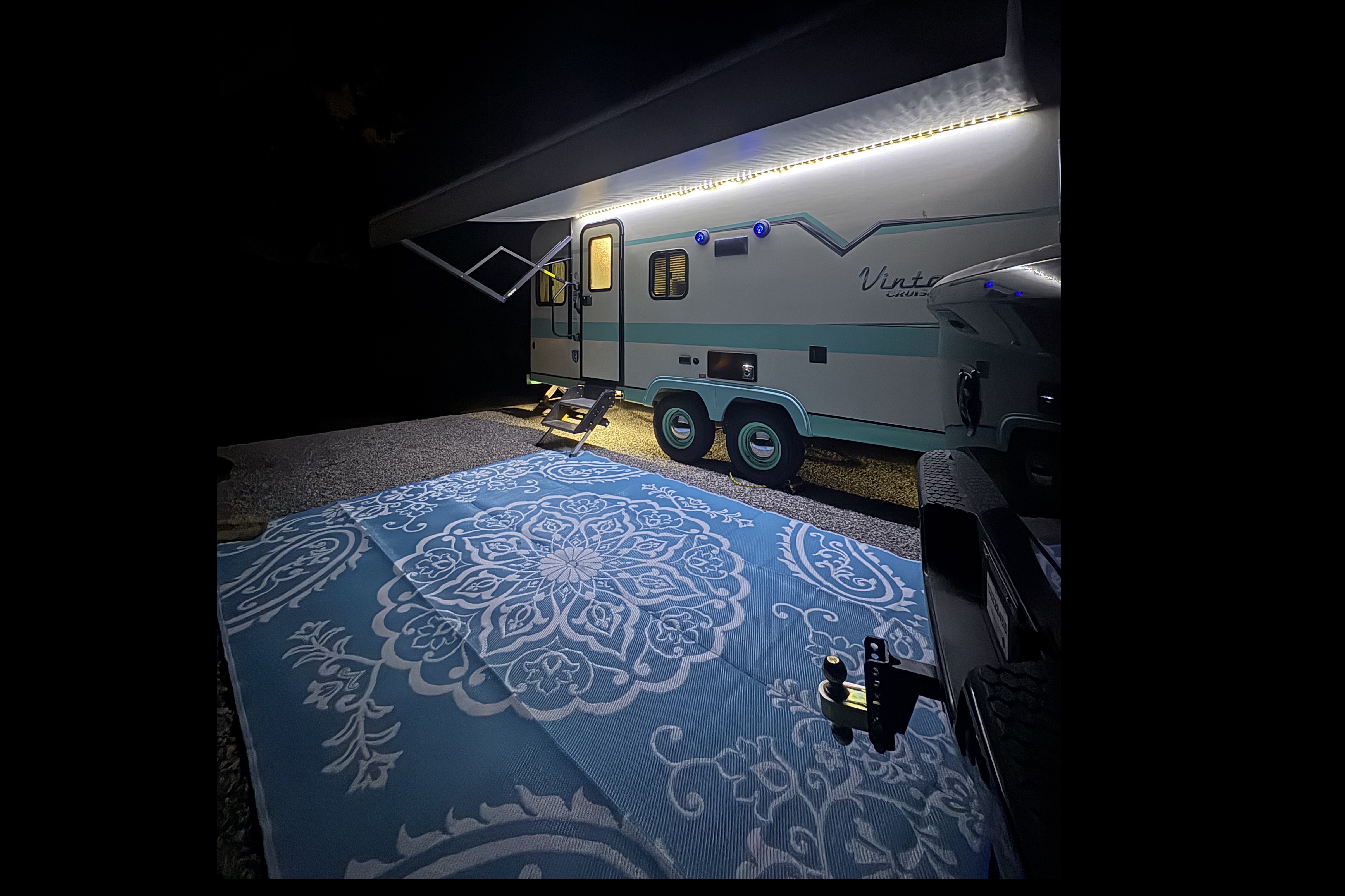 Austin's Gulf Stream Vintage cruiser Travel Trailer