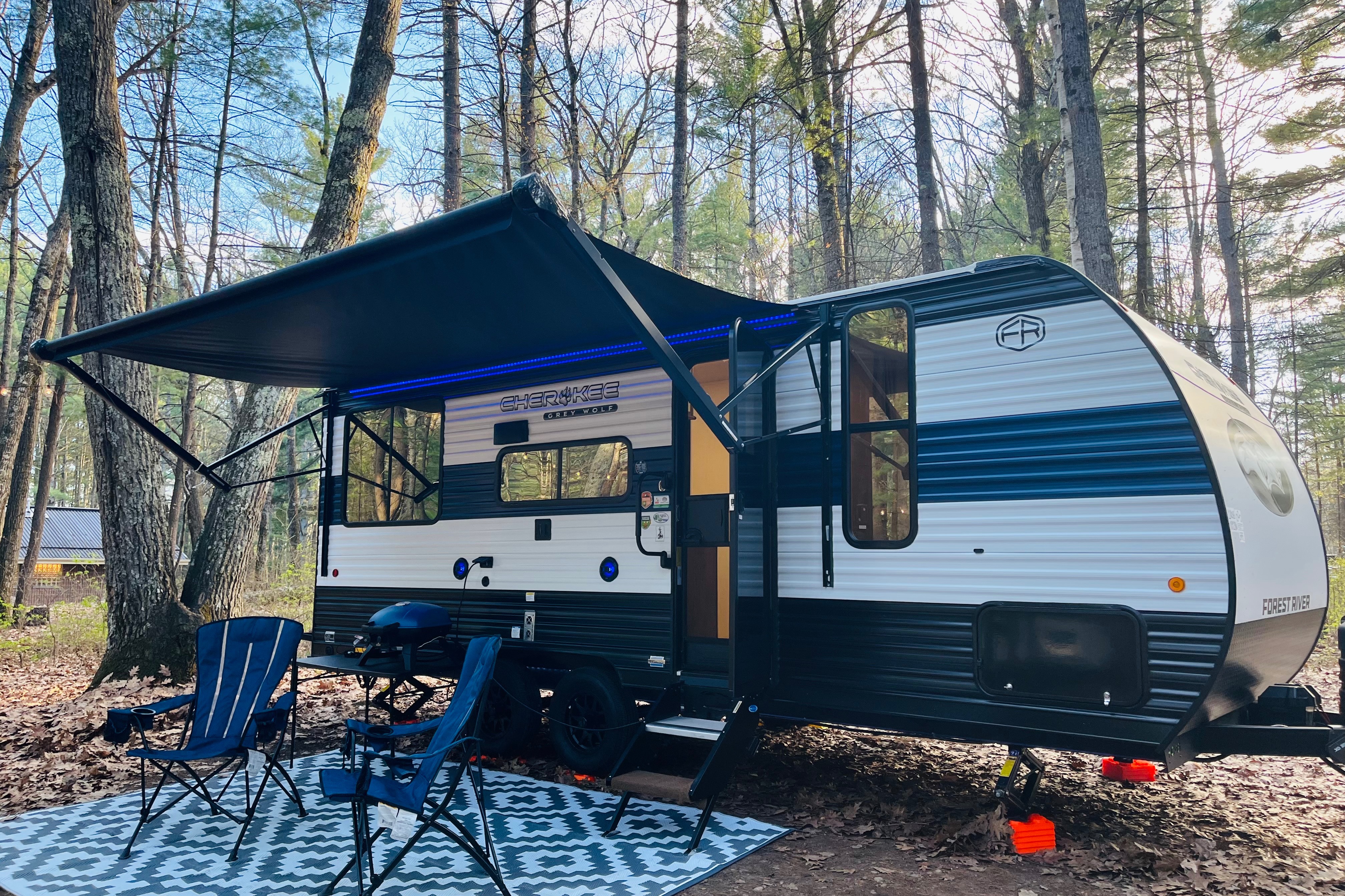 WanderLux 2025 Grey Wolf 20RDSE Travel Trailer