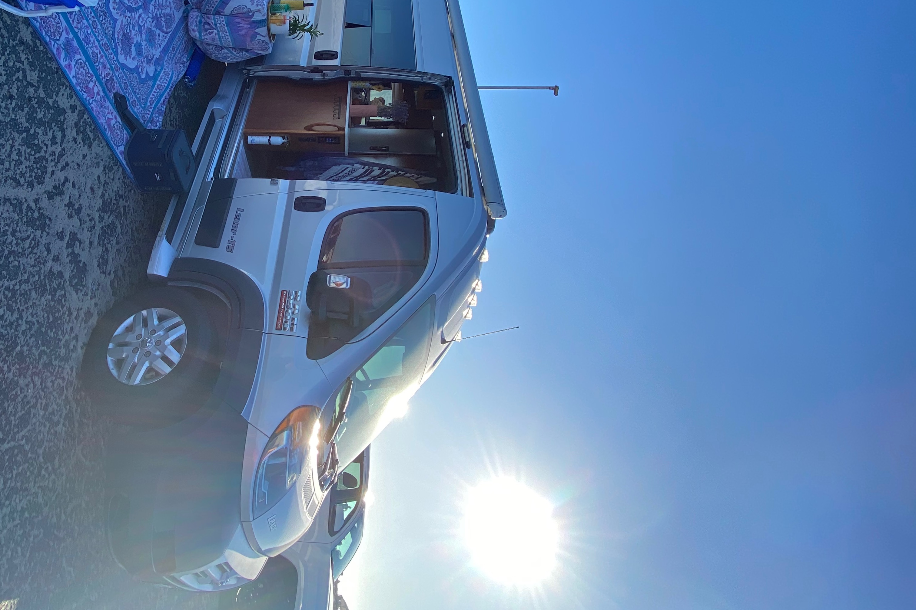 Luxury Class B Camper Van Glamping | King Bed, Bathroom, Generator