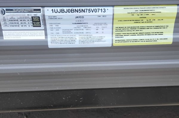 ramon's Jayco J flight RME 264BH Travel Trailer