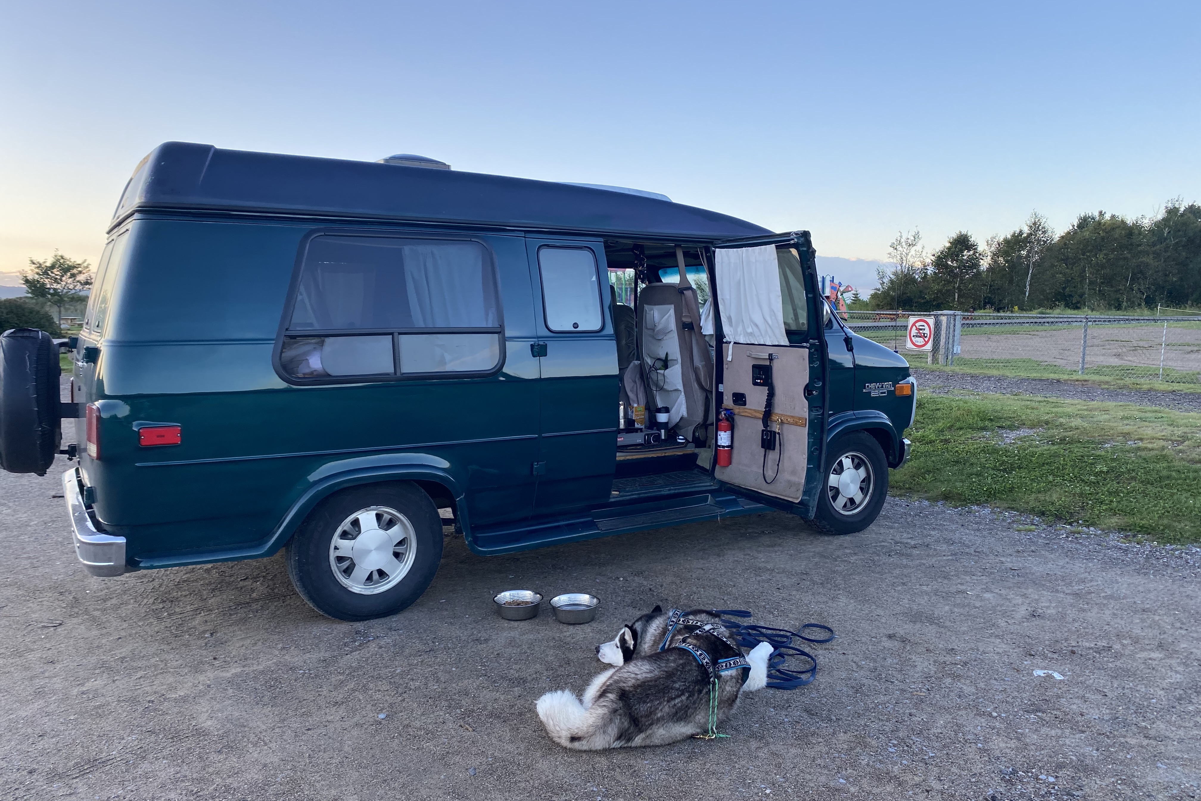 Raff le Chevy van g20 campervan