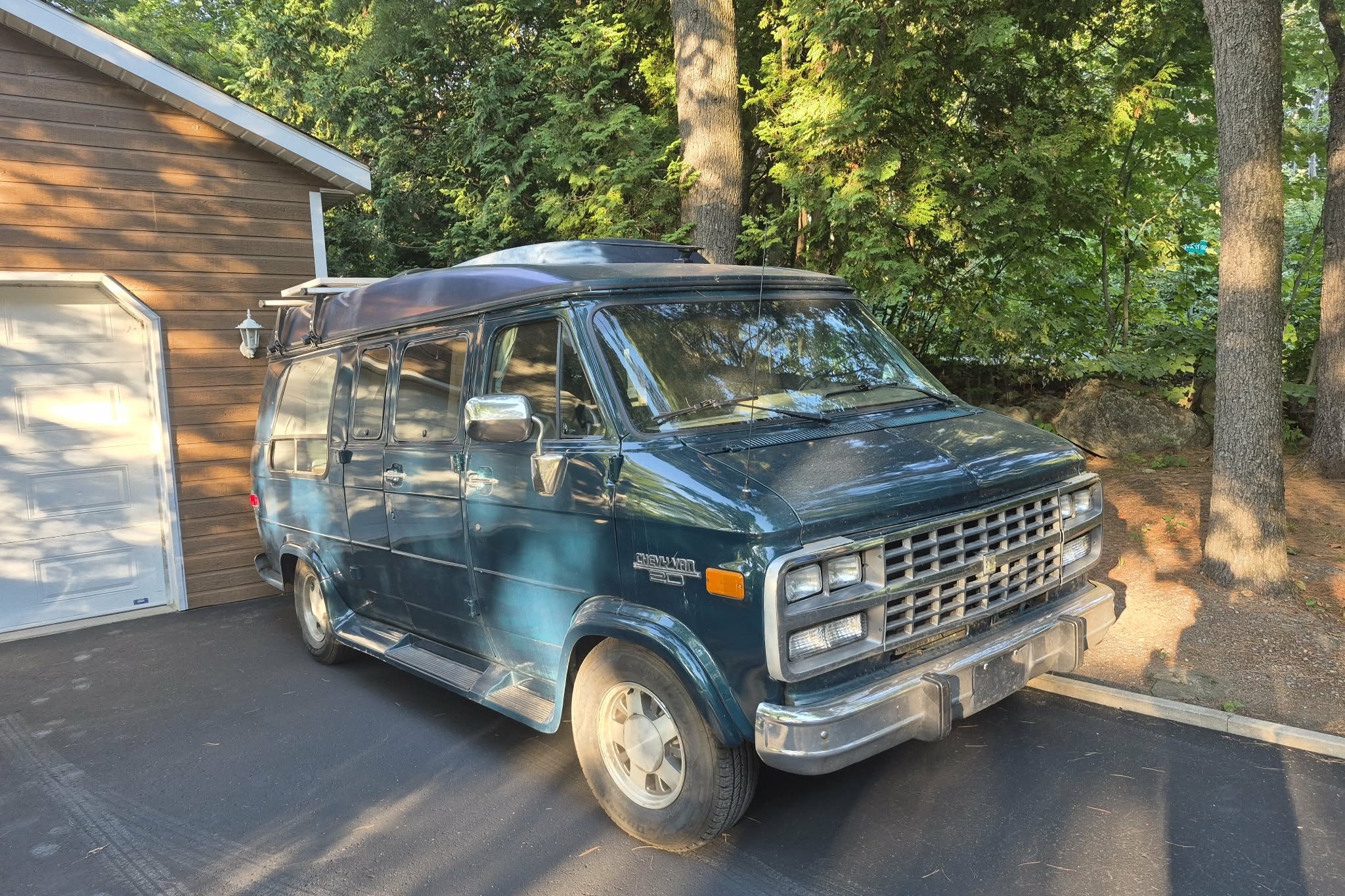 Raff le Chevy van g20 campervan