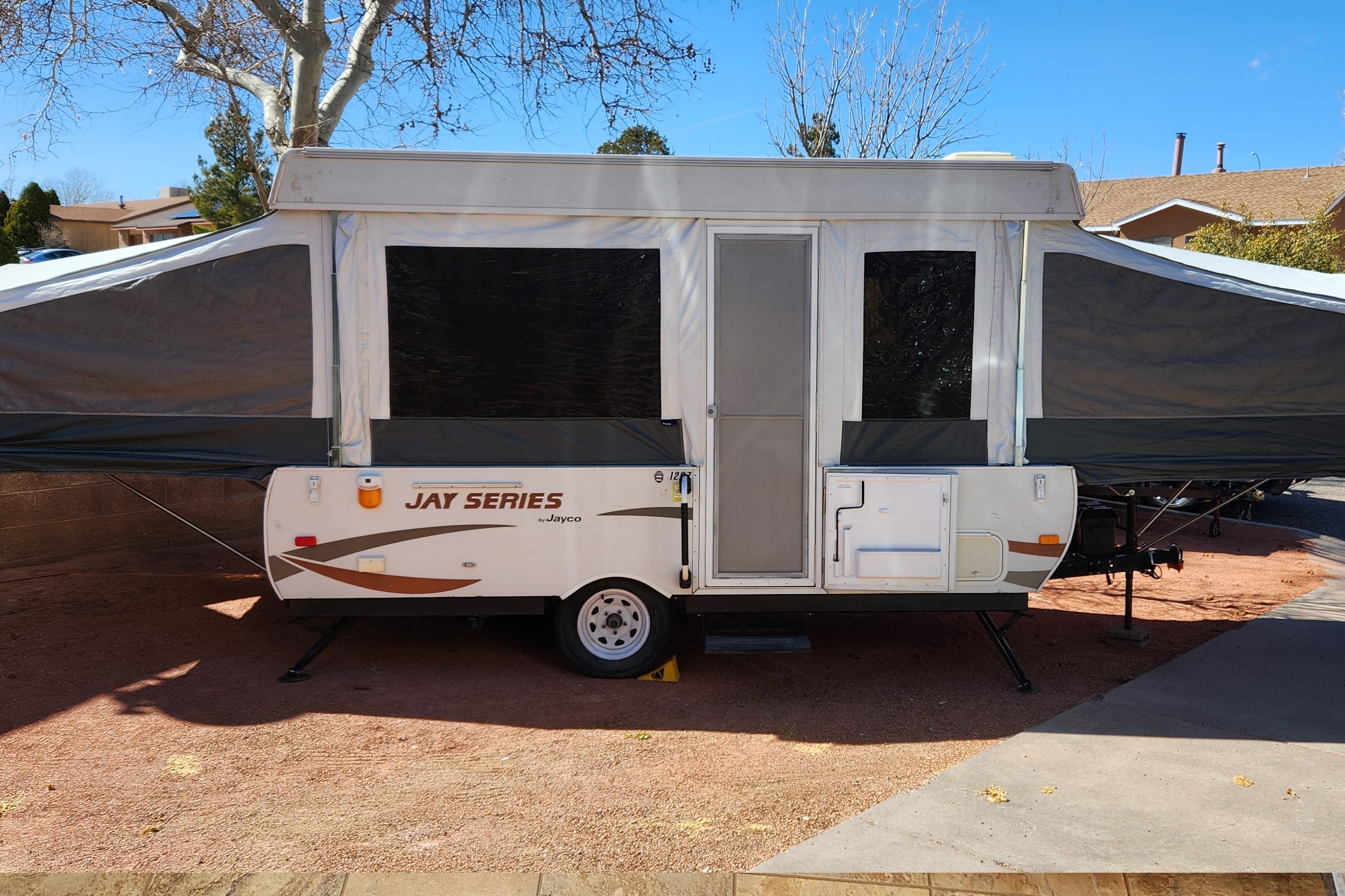 JAMIE's Jayco Jay Series 1207 Pop Up Tent Trailer
