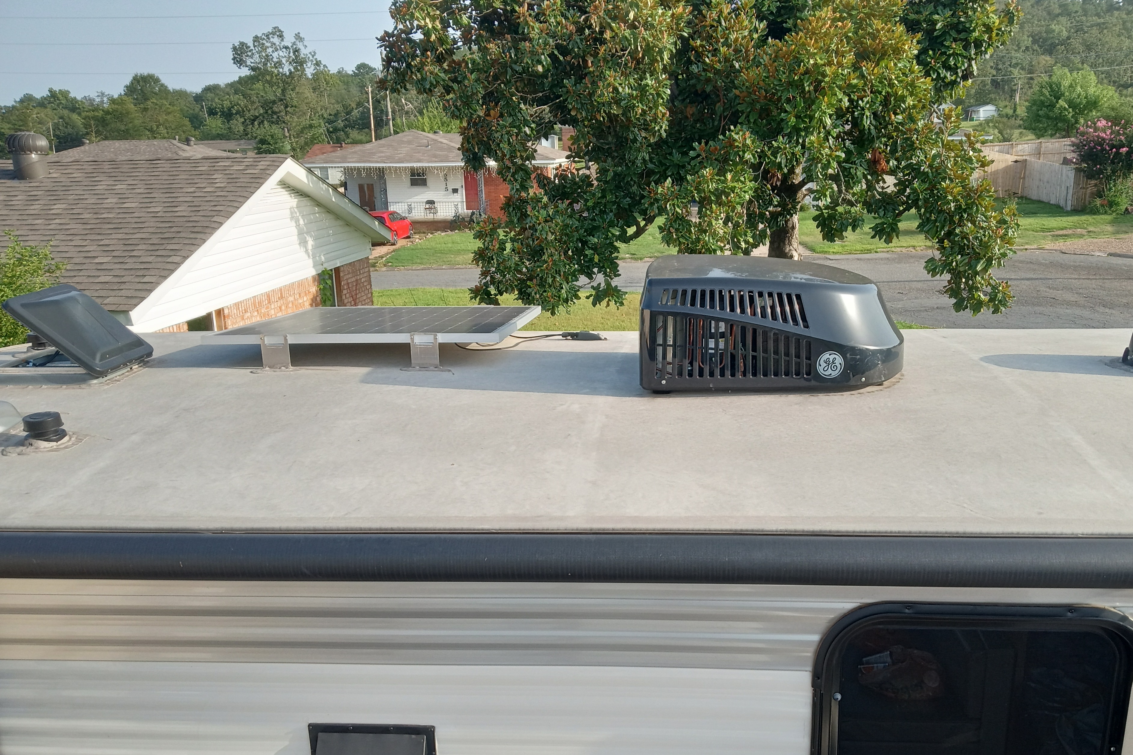 J-Man's Solar Travel Trailer