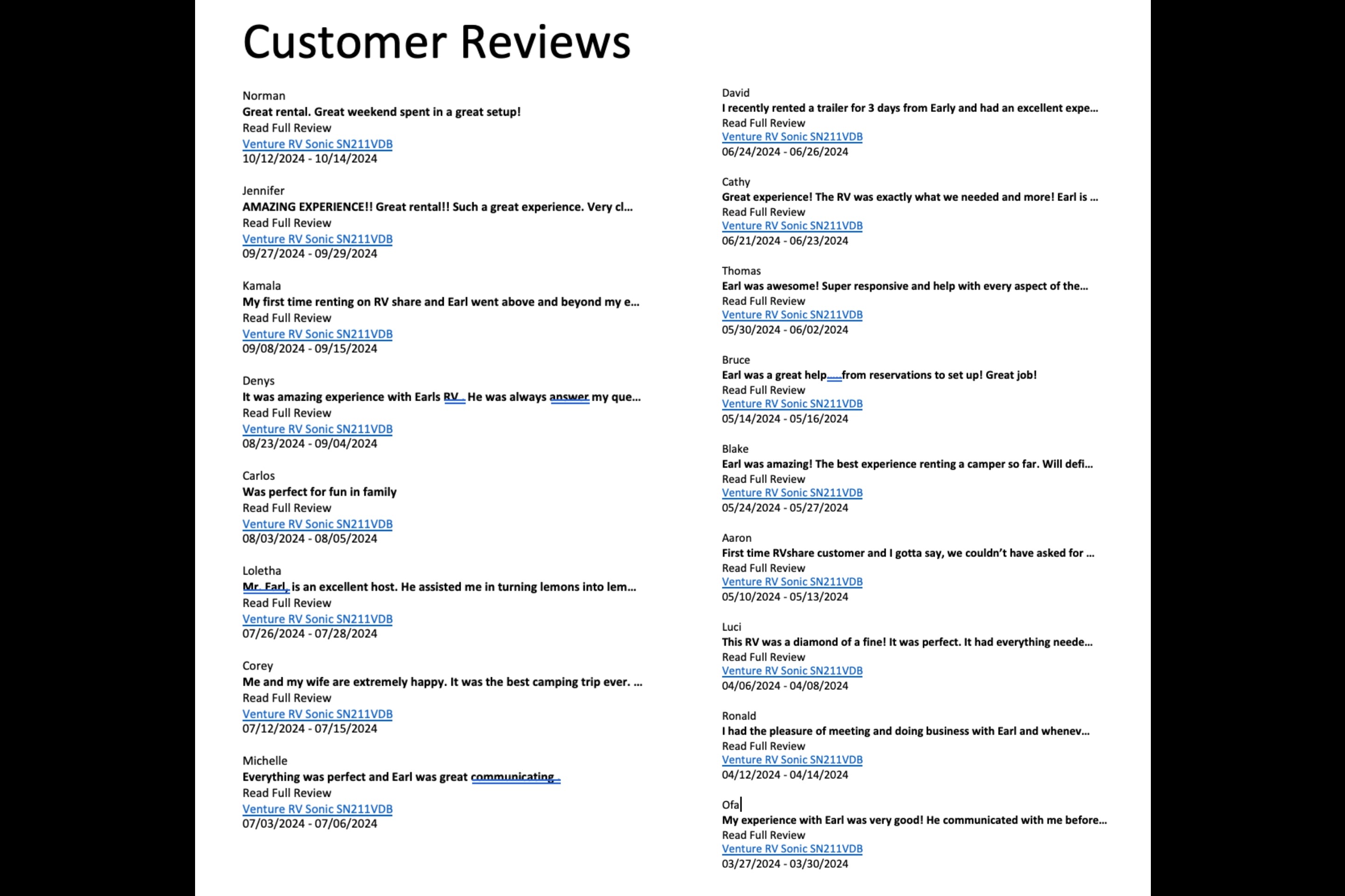NO delivery fee, No dump fee, ALL 5 Star Reviews!