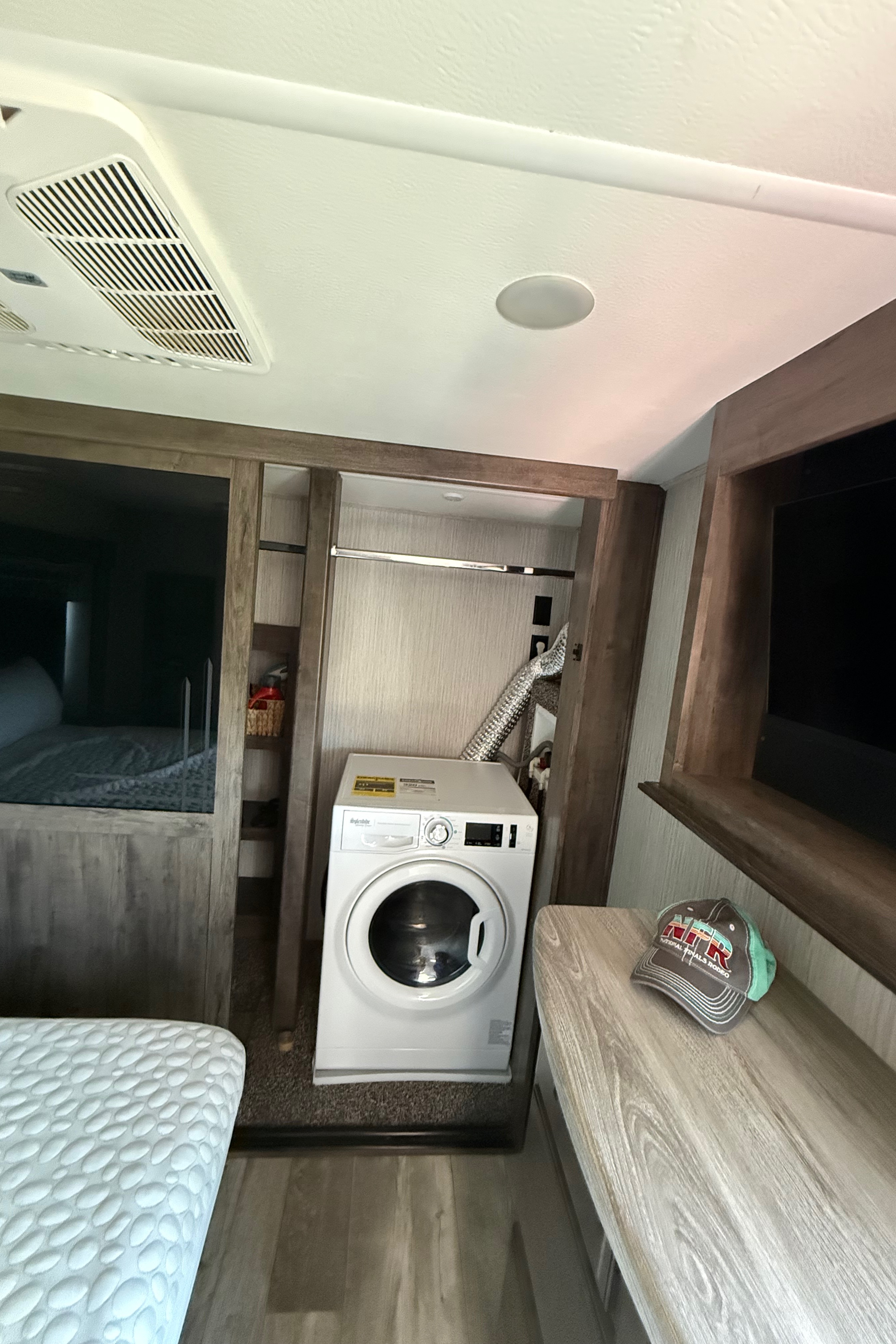 Camp with Comfort  Forest River Sandpiper 384QB0K Fifth Wheel