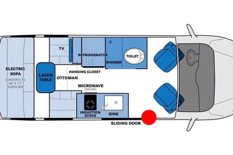 2023 Pleasure-Way Ontour 2.0 with Queen Bed
