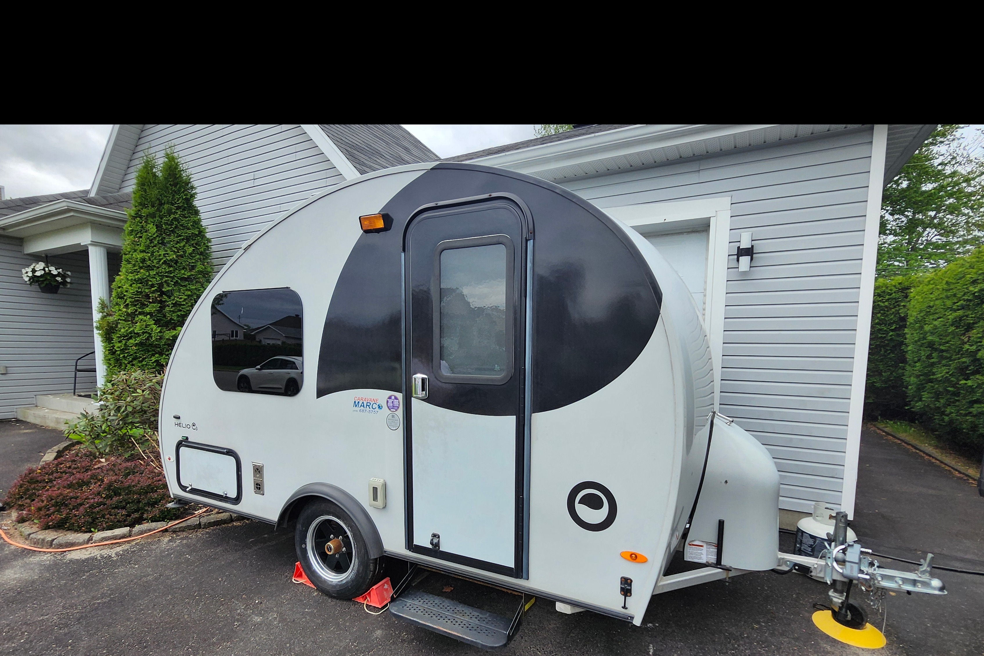 Helio O3 Mini-roulotte 1600 lbs