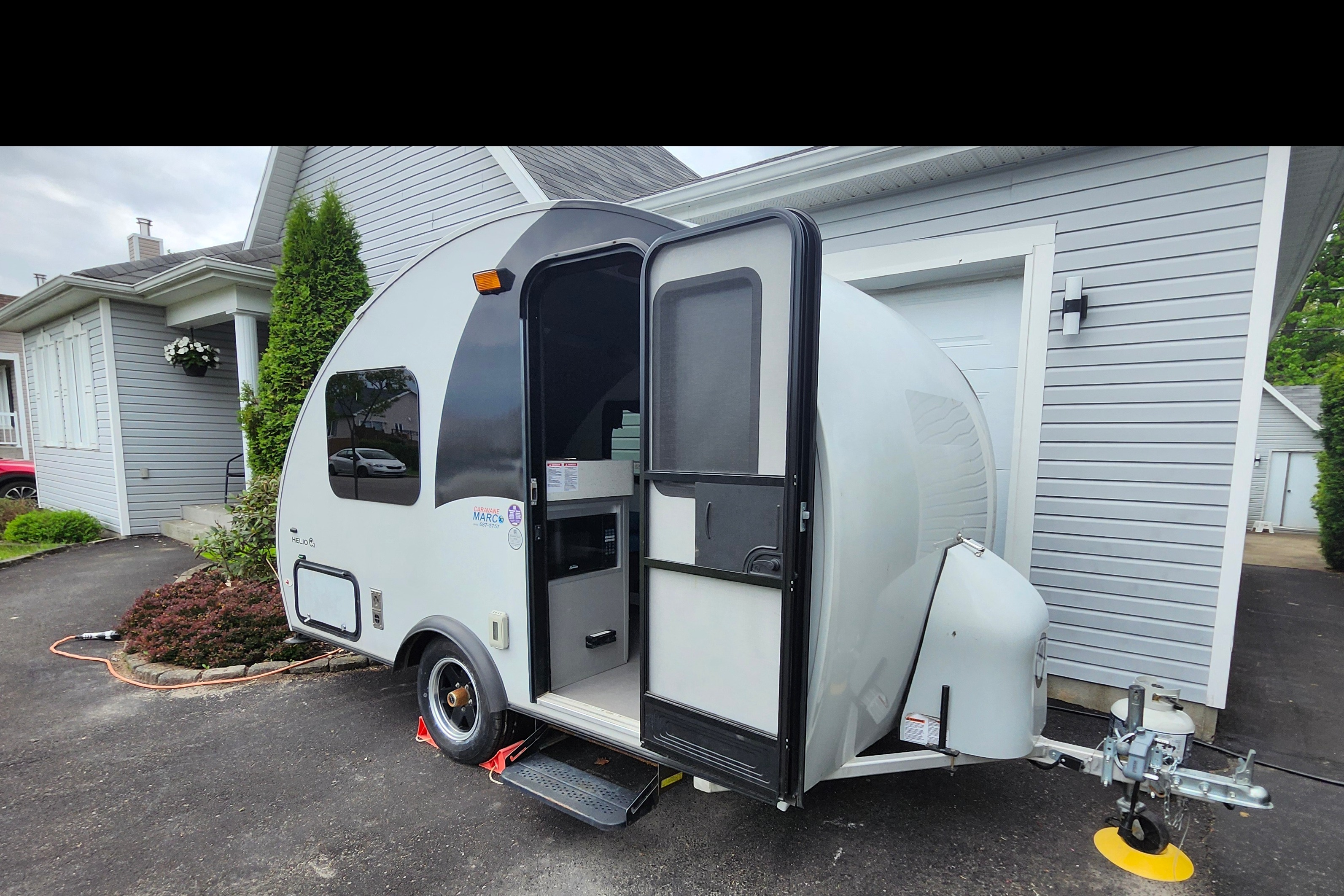 Helio O3 Mini-roulotte 1600 lbs